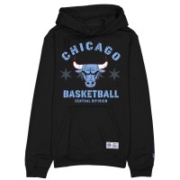 Chicago Bulls New Era Black 2025/26 City Edition Fleece Hoodie