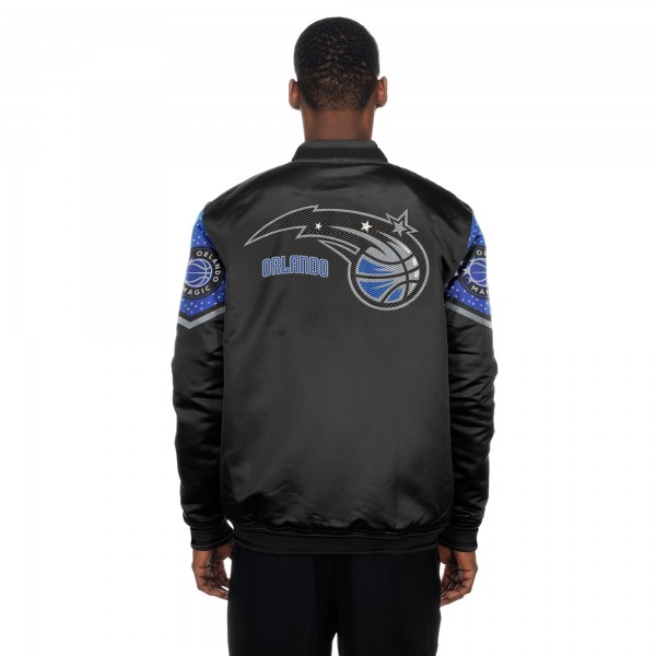 Куртка на кнопках Orlando Magic New Era 2025/26 City Edition Satin - Black