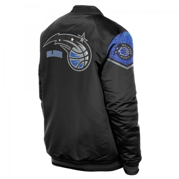 Куртка на кнопках Orlando Magic New Era 2025/26 City Edition Satin - Black