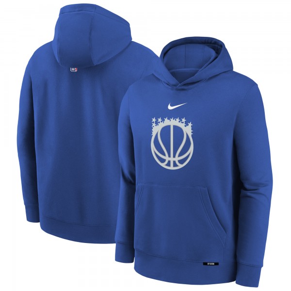 Подростковая Orlando Magic Nike Platinum 2025/26 City Edition Club Fleece Pullover Hoodie