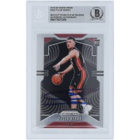 Tyler Herro Miami Heat Autographed 2019-20 Panini Prizm #259 Beckett Fanatics Witnessed Authenticated Rookie Card