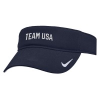 Team USA Nike Ace Performance Adjustable Visor - Navy
