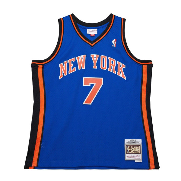 Джерси Carmelo Anthony New York Knicks Mitchell & Ness 2010/11 Swingman - Blue