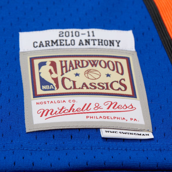 Джерси Carmelo Anthony New York Knicks Mitchell & Ness 2010/11 Swingman - Blue