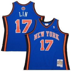Джерси Jeremy Lin New York Knicks Mitchell & Ness 2011/12 Swingman - Blue