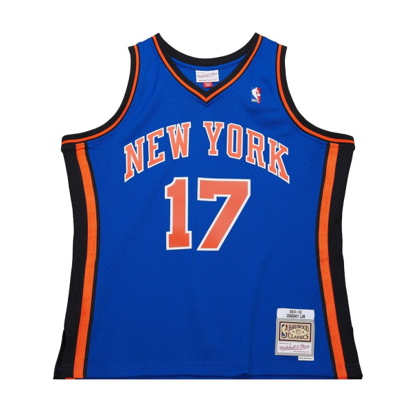 Джерси Jeremy Lin New York Knicks Mitchell & Ness 2011/12 Swingman - Blue