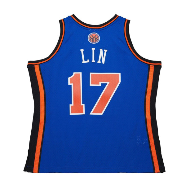 Джерси Jeremy Lin New York Knicks Mitchell & Ness 2011/12 Swingman - Blue