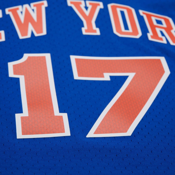 Джерси Jeremy Lin New York Knicks Mitchell & Ness 2011/12 Swingman - Blue