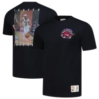 Toronto Raptors Vince Carter Mitchell & Ness Black Hardwood Classics NBA Legends T-Shirt