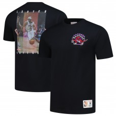 Toronto Raptors Vince Carter Mitchell & Ness Black Hardwood Classics NBA Legends T-Shirt