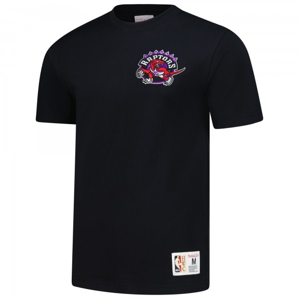 Toronto Raptors Vince Carter Mitchell & Ness Black Hardwood Classics NBA Legends T-Shirt
