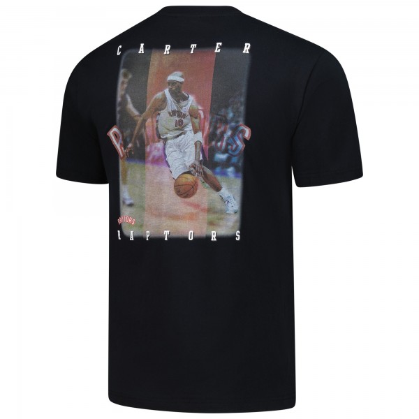 Toronto Raptors Vince Carter Mitchell & Ness Black Hardwood Classics NBA Legends T-Shirt