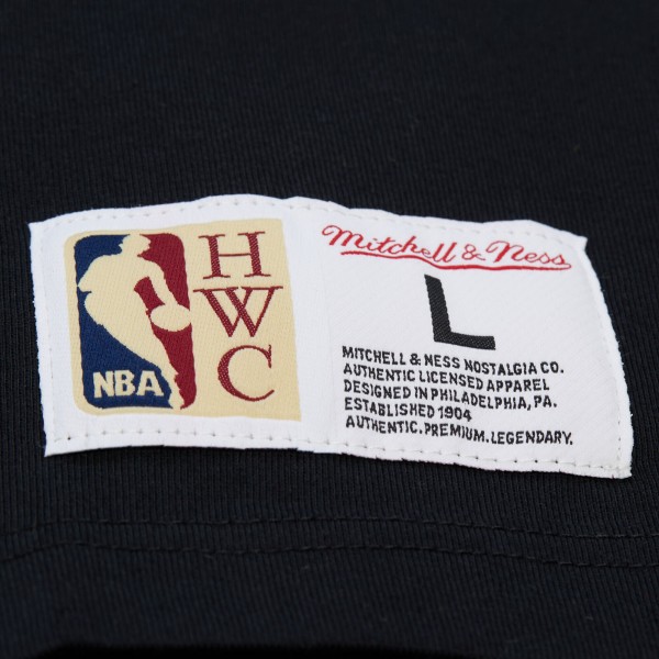 Toronto Raptors Vince Carter Mitchell & Ness Black Hardwood Classics NBA Legends T-Shirt