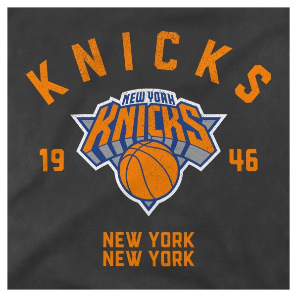 Stadium Essentials New York Knicks Charcoal Get Back Oversized Vintage T-Shirt