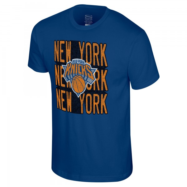 Unisex New York Knicks Stadium Essentials Royal Step Up T-Shirt