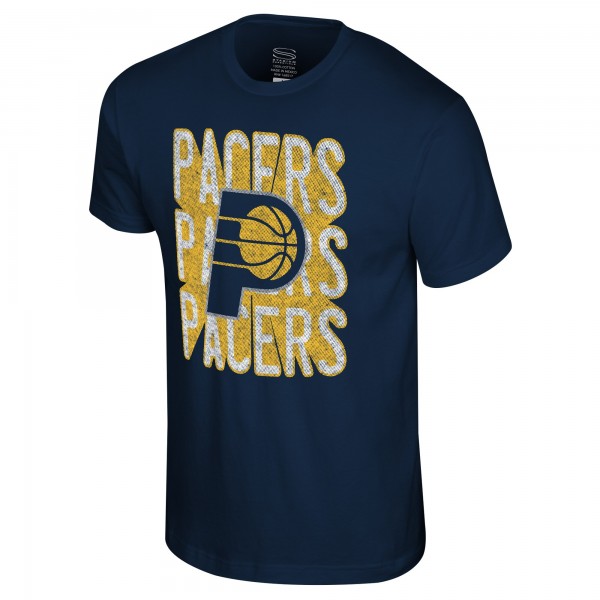 Unisex Indiana Pacers Stadium Essentials Navy Step Up T-Shirt