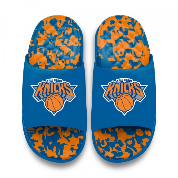 Unisex New York Knicks ISlide Multi-Color Motive Slide Sandals