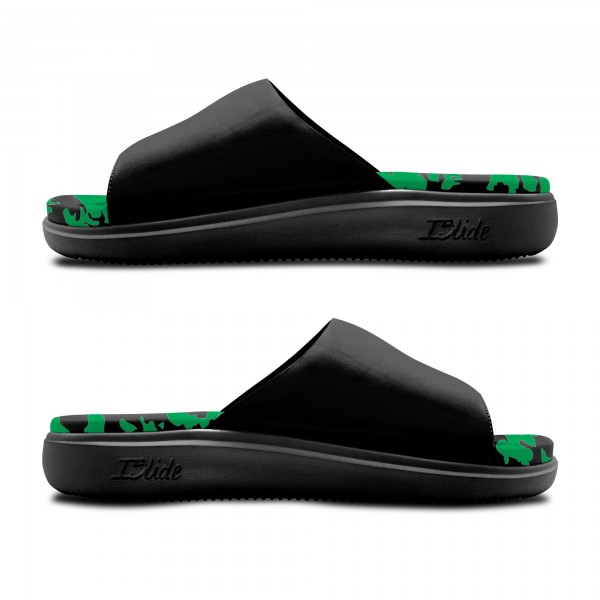 Unisex Boston Celtics ISlide Multi-Color Motive Slide Sandals