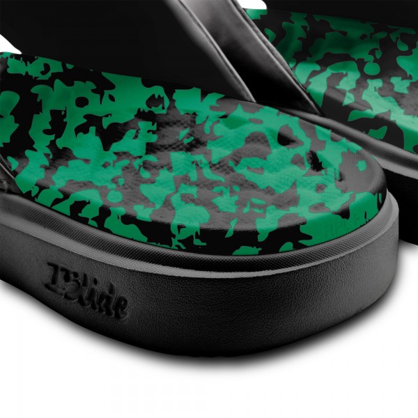 Unisex Boston Celtics ISlide Multi-Color Motive Slide Sandals