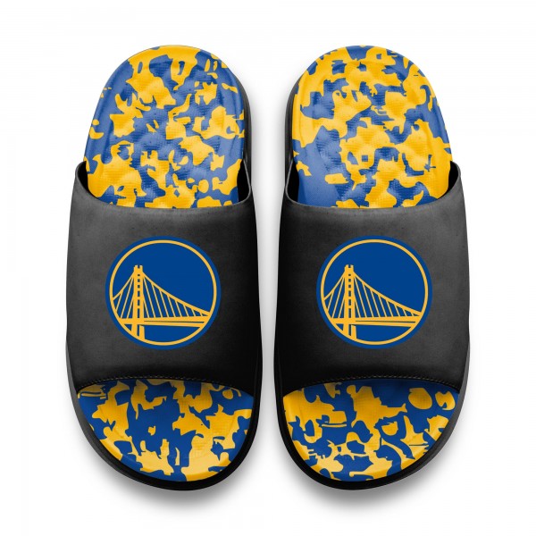 Unisex Golden State Warriors ISlide Multi-Color Motive Slide Sandals