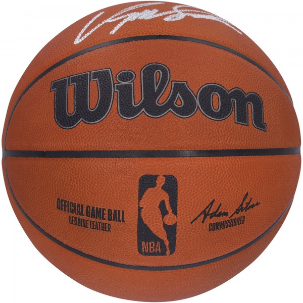 Dominique Wilkins Atlanta Hawks Autographed Fanatics Authentic Wilson Official Game Basketball