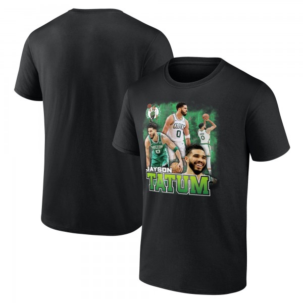 Boston Celtics Jayson Tatum Black Notorious 3.0 Player T-Shirt