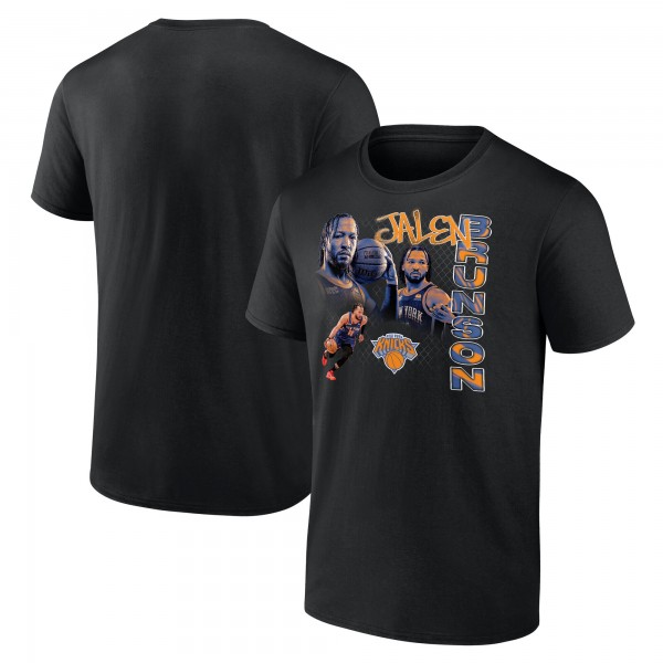 New York Knicks Jalen Brunson Black Notorious 3.0 Player T-Shirt