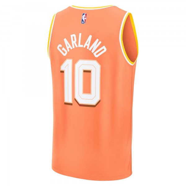 Джерси Darius Garland Cleveland Cavaliers Fanatics 2025/26 City Edition Fast Break - Orange