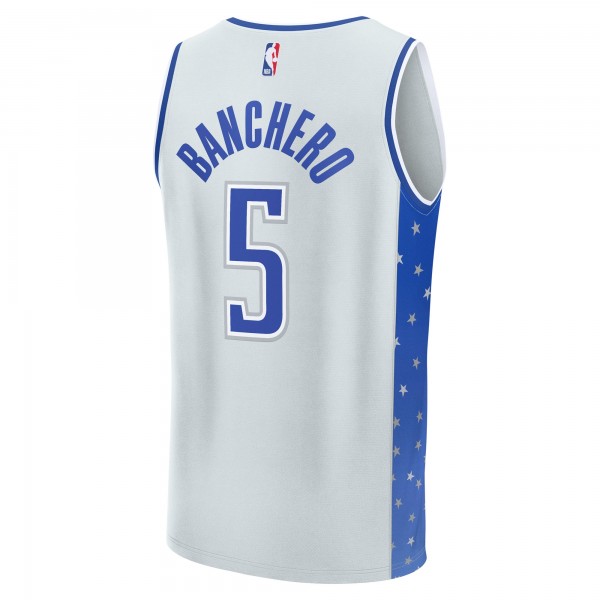 Джерси Paolo Banchero Orlando Magic Fanatics 2025/26 City Edition Fast Break - Silver