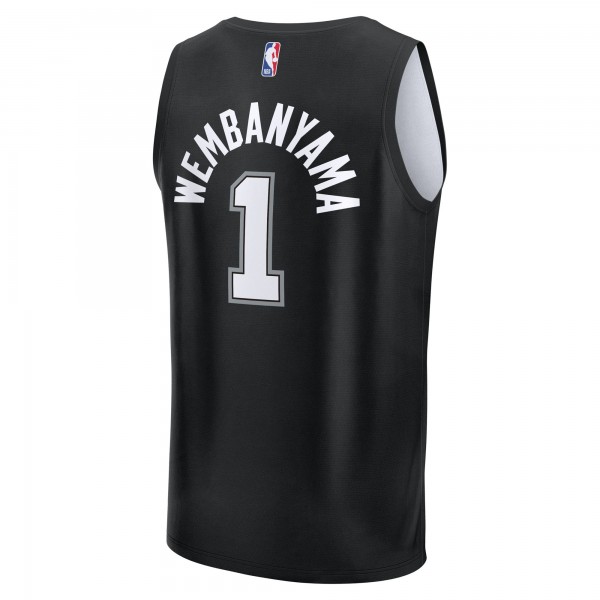 Джерси Victor Wembanyama San Antonio Spurs Fanatics 2025/26 City Edition Fast Break - Black