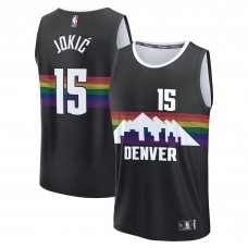 Джерси Nikola Jokić Denver Nuggets Fanatics 2025/26 City Edition Fast Break - Black