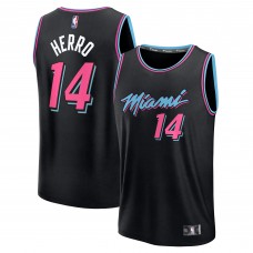 Подростковая Miami Heat Tyler Herro Fanatics Black 2025/26 City Edition Fast Break Jersey