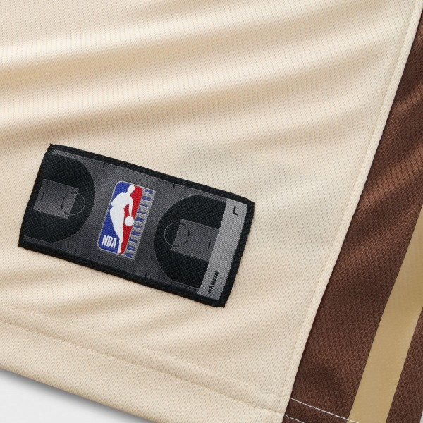 Подростковая Golden State Warriors Jimmy Butler III Fanatics Tan 2025/26 City Edition Fast Break Jersey