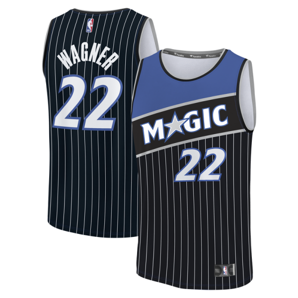 Джерси Orlando Magic Franz Wagner Fanatics Black Fast Break - Statement Edition