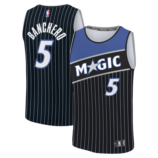 Джерси Orlando Magic Paolo Banchero Fanatics Black Fast Break - Statement Edition