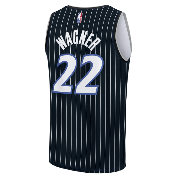 Подростковая Orlando Magic Franz Wagner Fanatics Black Fast Break Jersey - Statement Edition