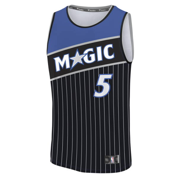 Подростковая Orlando Magic Paolo Banchero Fanatics Black Fast Break Jersey - Statement Edition