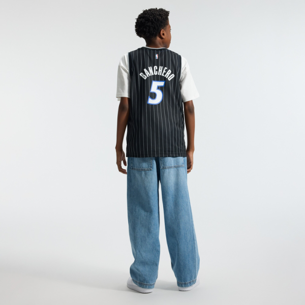 Подростковая Orlando Magic Paolo Banchero Fanatics Black Fast Break Jersey - Statement Edition