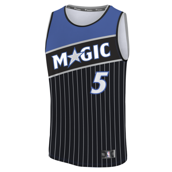 Подростковая Orlando Magic Paolo Banchero Fanatics Black Fast Break Jersey - Statement Edition