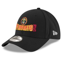 Бейсболка Denver Nuggets New Era Black 2025 NBA Playoffs 9FORTY