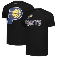 Unisex Indiana Pacers FISLL Black Oversize Logo T-Shirt