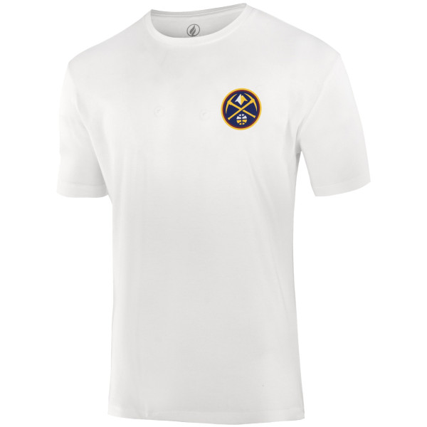 Футболка Unisex Denver Nuggets FISLL White Burst Logo