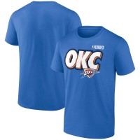 Футболка Oklahoma City Thunder Blue 2025 NBA Playoffs OKC Slogan