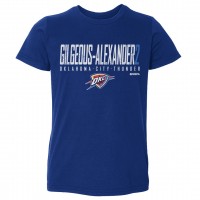 Футболка Toddler Oklahoma City Thunder Shai Gilgeous-Alexander 500 Level Blue Elite