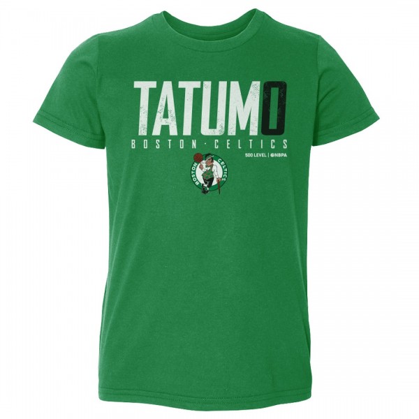 Toddler Boston Celtics Jayson Tatum 500 Level Kelly Green Elite T-Shirt