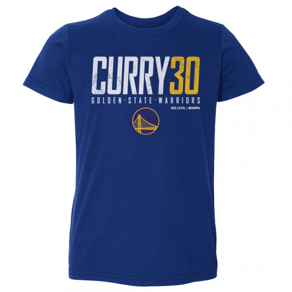 Toddler Golden State Warriors Stephen Curry 500 Level Royal Elite T-Shirt