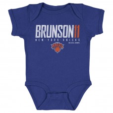 Малышам New York Knicks Jalen Brunson 500 Level Blue Elite Bodysuit
