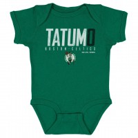 Малышам Boston Celtics Jayson Tatum 500 Level Kelly Green Elite Bodysuit