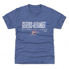 Футболка Youth Oklahoma City Thunder Shai Gilgeous-Alexander 500 Level Blue Elite