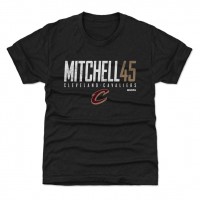 Подростковая Cleveland Cavaliers Donovan Mitchell 500 Level Black Elite T-Shirt